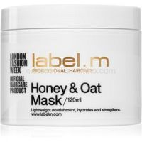 label.m Honey & Oat vyživujúca a hydratačná maska na vlasy 120 ml