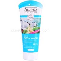 Lavera Exotic jemný sprchový gel bez parabénov kokos a vanilka 200 ml