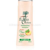 Le Petit Olivier Peach & Grapevine Flower šampón pre normálne vlasy 250 ml