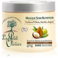 Le Petit Olivier Shea Butter vyživujúca maska pre suché vlasy 330 ml