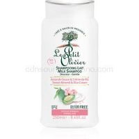 Le Petit Olivier Sweet Almond & Rice Cream zjemňujúci šampón pre normálne vlasy  250 ml