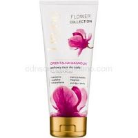 Lirene Flower Collection Oriental Magnolia pena na telo s perleťou  200 ml