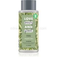Love Beauty & Planet Delightful Detox čistiaci šampón pre normálne až mastné vlasy 400 ml