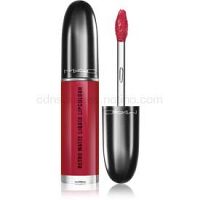 MAC Retro Matte Liquid Lipcolour matný rúž s metalickým efektom odtieň Love Weapon 5 ml
