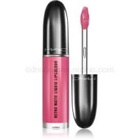 MAC Retro Matte Liquid Lipcolour matný rúž s metalickým efektom odtieň Metallic Rose 5 ml