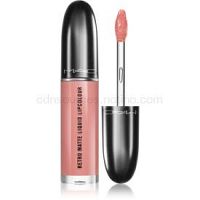 MAC Retro Matte Liquid Lipcolour matný rúž s metalickým efektom odtieň Softly Rockin' 5 ml