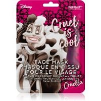 Mad Beauty Disney Villains Cruella plátenná maska s kokosovým olejom 25 ml