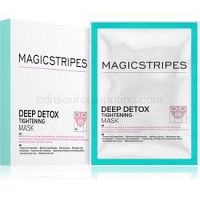 MAGICSTRIPES Deep Detox detoxikačná maska so spevňujúcim účinkom 3 ks
