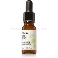 Make Me BIO Face Care Beautiful Face hĺbkovo vyživujúce a hydratačné sérum proti nedokonalostiam pleti 15 ml