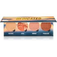 Makeup Obsession Dedicated paletka na tvár 4 x 2,50 g