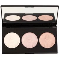 Makeup Revolution Beyond Radiance paleta rozjasňovačov so zrkadielkom  15 g