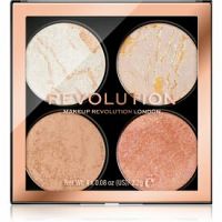 Makeup Revolution Cheek Kit paletka na tvár odtieň Take a Breather 4 x 2,2 g