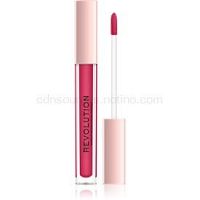 Makeup Revolution Lip Vinyl tekutý rúž pre žiarivý lesk odtieň Bubblegum 3,6 ml