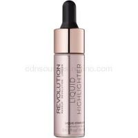 Makeup Revolution Liquid Highlighter tekutý rozjasňovač odtieň Liquid Starlight 18 ml