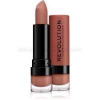 Makeup Revolution Matte matný rúž odtieň 101 Piece Of Cake 3,5 ml