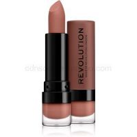 Makeup Revolution Matte matný rúž odtieň 110 Chauffeur 3,5 ml