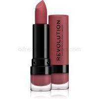 Makeup Revolution Matte matný rúž odtieň 114 White Wedding 3,5 ml