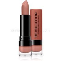 Makeup Revolution Matte matný rúž odtieň 123 Brunch 3,5 ml