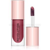 Makeup Revolution Pout Bomb lesk na pery pre väčší objem s vysokým leskom odtieň Sauce 4,6 ml
