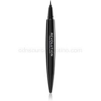 Makeup Revolution Renaissance Flick tekuté očné linky v pere Brown 0,8 g