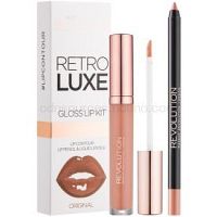 Makeup Revolution Retro Luxe sada na pery odtieň Original 5,5 ml