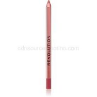 Makeup Revolution Satin Kiss kontúrovacia ceruzka na pery odtieň Ruby 1 g