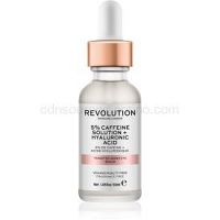 Makeup Revolution Skincare 5% Caffeine solution + Hyaluronic Acid sérum na očné okolie  30 ml