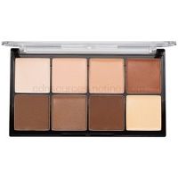 Makeup Revolution Ultra Pro HD Light Medium paleta na kontúry tváre krémová  20 g