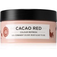 Maria Nila Colour Refresh Cacao Red jemná vyživujúca maska bez permanentných farebných pigmentov výdrž 4 – 10 umytí 6.35 100 ml