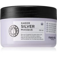 Maria Nila Sheer Silver hydratačná a vyživujúca maska pre blond vlasy 250 ml