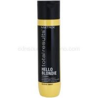 Matrix Total Results Hello Blondie ochranný kondicionér pre blond vlasy 300 ml