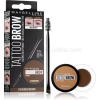 Maybelline Brow tattoo gélová pomáda na obočie odtieň 03 Medium Brown