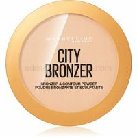 Maybelline City Bronzer bronzer a kontúrovací púder odtieň 100 Light Cool 8 g
