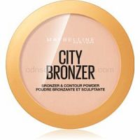 Maybelline City Bronzer bronzer a kontúrovací púder odtieň 150 Light Warm 8 g