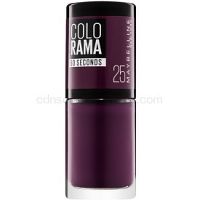Maybelline Colorama 60 Seconds rýchloschnúci lak na nechty odtieň 25 Plum 7 ml