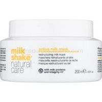 Milk Shake Natural Care Active Milk aktívna mliečna maska pre suché a poškodené vlasy  200 ml
