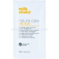 Milk Shake Natural Care Milk posilujúca maska na vlasy   12 ks