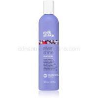Milk Shake Silver Shine šampón pre blond vlasy neutralizujúci žlté tóny 300 ml