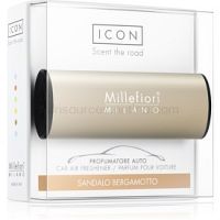 Millefiori Icon Sandalo Bergamotto vôňa do auta Metallo Matt Bronze