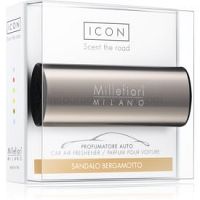 Millefiori Icon Sandalo Bergamotto vôňa do auta Metallo Shiny Bronze