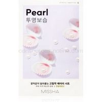 Missha Airy Fit Pearl plátenná maska s rozjasňujúcim a hydratačným účinkom  19 g