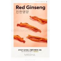 Missha Airy Fit Red Ginseng plátenná maska s hydratačným a revitalizačným účinkom  19 g