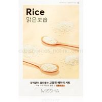 Missha Airy Fit Rice plátenná maska s čistiacim a osviežujúcim účinkom  19 g