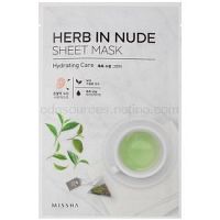 Missha Herb in Nude plátenná maska s hydratačným účinkom  23 g
