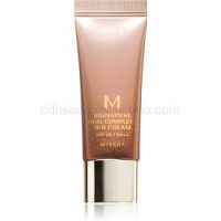 Missha M Signature Real Complete BB krém pre bezchybný a zjednotený vzhľad pleti mini odtieň No. 21 Light Pink Beige SPF25/PA++   20 g