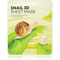 Missha Snail  plátenná maska s čistiacim a osviežujúcim účinkom s extraktom zo slimáka 23 g