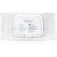 Missha Super Aqua 10 Hyaluronic Acid čistiace a odličovacie obrúsky 30 ks
