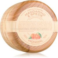 Mondial Luxury Wooden Bowl  krém na holenie Mandarine and Spice 140 ml