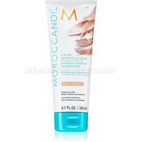 Moroccanoil Color Depositing jemná vyživujúca maska bez permanentných farebných pigmentov Rose Gold 200 ml