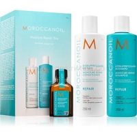 Moroccanoil Moisture Repair kozmetická sada (pre poškodené, chemicky ošetrené vlasy) 
